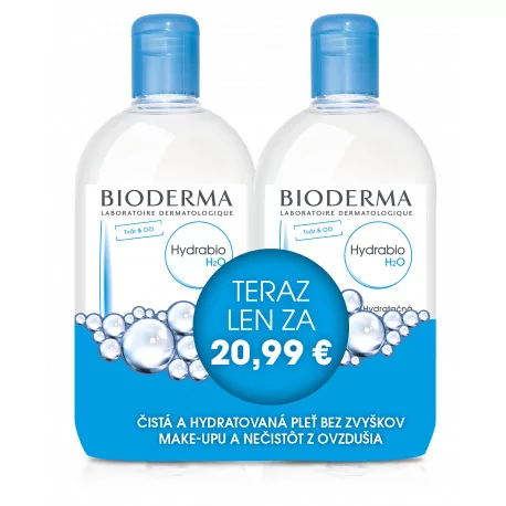BIODERMA Hydrabio H2O micelárna pleťová voda 2 x 500 ml
