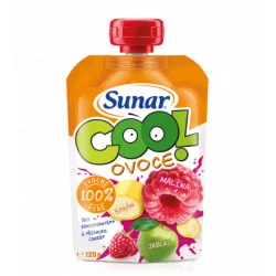 SUNAR Cool ovocie malina banán jablko 120 g