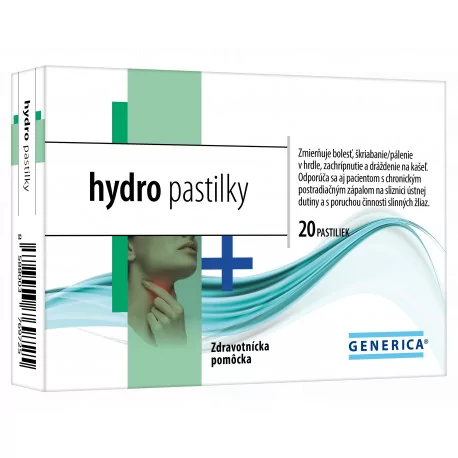 GENERICA Hydro pastilky 20 ks