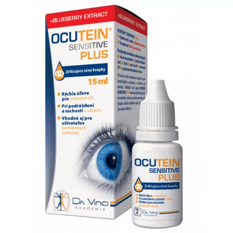 OCUTEIN SENSITIVE PLUS očné kvapky 15 ml