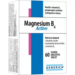 GENERICA Magnesium B6 Active tablety 60 ks