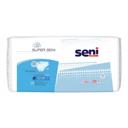 Seni SUPER PLUS AIR small 1 plienk. nohavičky obvod 55-80 cm 10 ks