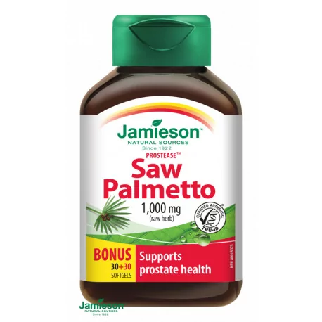 JAMIESON SAW PALMETTO 125 mg kapsuly 60 ks