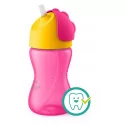AVENT HRNČEK so slamkou 300 ml ružový 1 ks