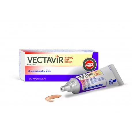 Vectavir tónovaný krém na opary 2 g