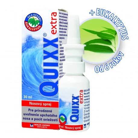 QUIXX extra 2,6% hypertonický nosový sprej 30 ml