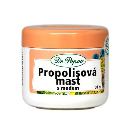 DR. POPOV MASŤ PROPOLIS + MED 50 ml