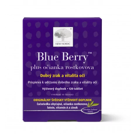 NEW NORDIC Blue Berry tbl 120 ks