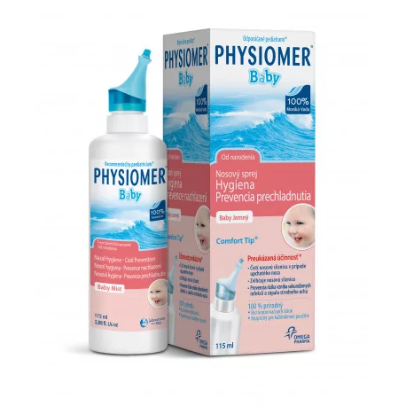 PHYSIOMER BABY nosový sprej izotonický 115 ml