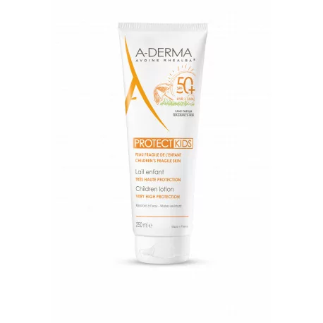 A-DERMA PROTECT SPF 50+ mlieko pre deti 250 ml