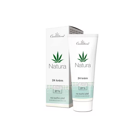 Cannaderm NATURA 24 krém na suchú pleť 75 g
