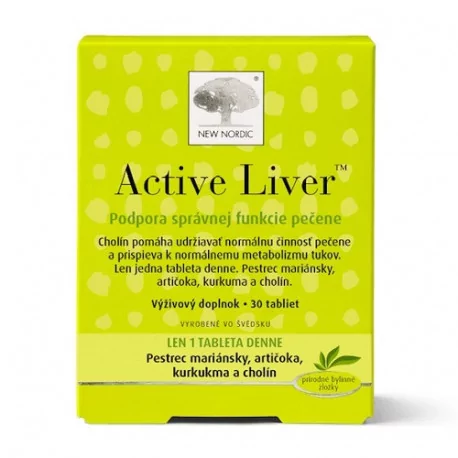 NEW NORDIC Active Liver tablety 30 ks