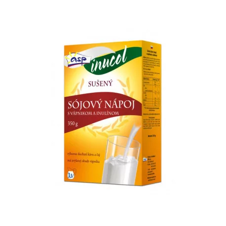 Dimica SÓJOVÝ NAPOJ INUCOL sušený s vápnikom a inulínom 350 g