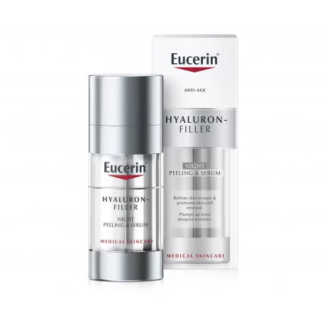 Eucerin HYALURON-FILLER nočné peelingové sérum 30 ml