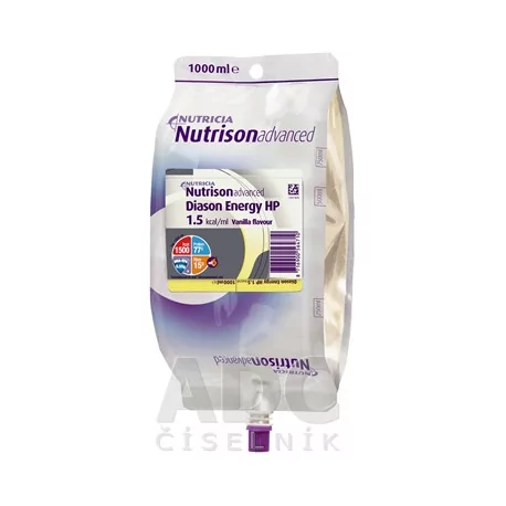 Nutrison Advanced Diason Energy HP s vanilkovou príchuťou 8 x 1000 ml