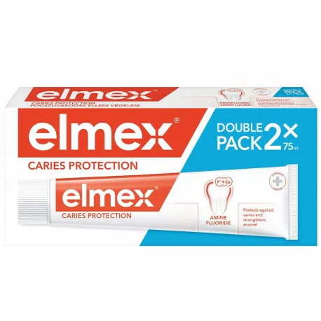 ELMEX CARIES PROTECTION zubná pasta duopack 2 x 75 ml
