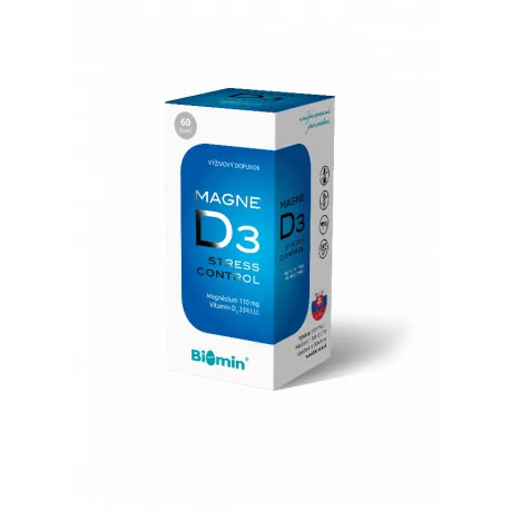 BIOMIN Magne D3 Stress Control kapsuly 60 ks