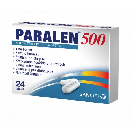 PARALEN 500 mg tablety 24 ks