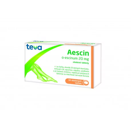 AESCIN 20 mg tablety 30 ks