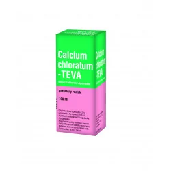 CALCIUM CHLORATUM-TEVA perorálny roztok 100 ml