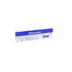 Chirana LUER Striekačka injekčná 2ml jednorazová 100 ks
