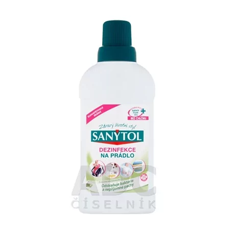 SANYTOL DEZINFEKCIA Na prádlo Aloe vera koncentrované zloženie 500 ml