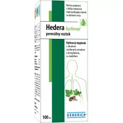 GENERICA Hedera bylinný perorálny roztok 100 ml
