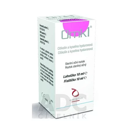 OMK1 sterilný očný roztok 10 ml