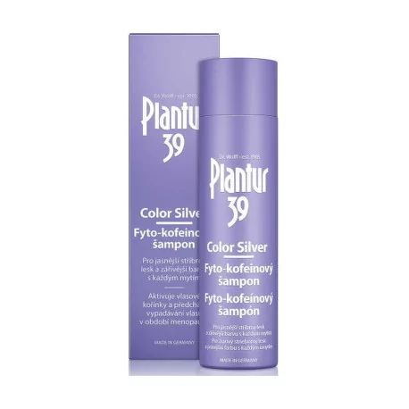 Plantur 39 Color Silver Fyto kofeínový šampón 250 ml