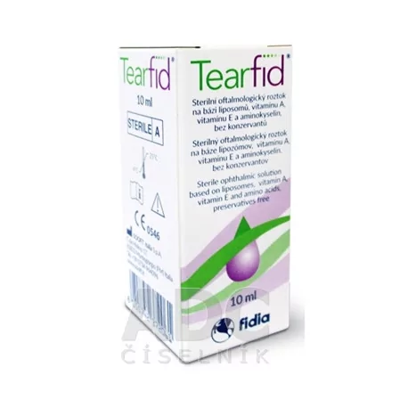 Tearfid očné kvapky 10 ml
