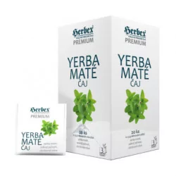HERBEX Premium yerba maté čaj bylinný čaj 20 x 1,5 g