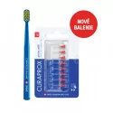 CURAPROX CPS 07 ČERVENÁ medzizubné kefky 8 ks + ultra soft CS 5460 1 ks
