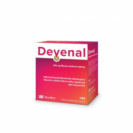 Devenal 500 mg tablety 180 ks