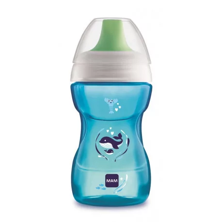 MAM FUN TO DRINK CUP pohár na učenie piť s tvrdým náustkom 270ml