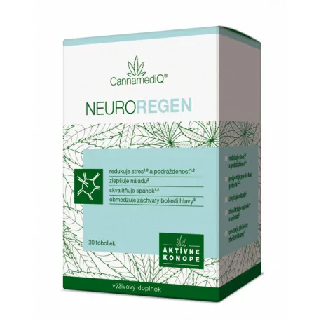 CannamediQ NEUROREGEN kapsuly 30 ks