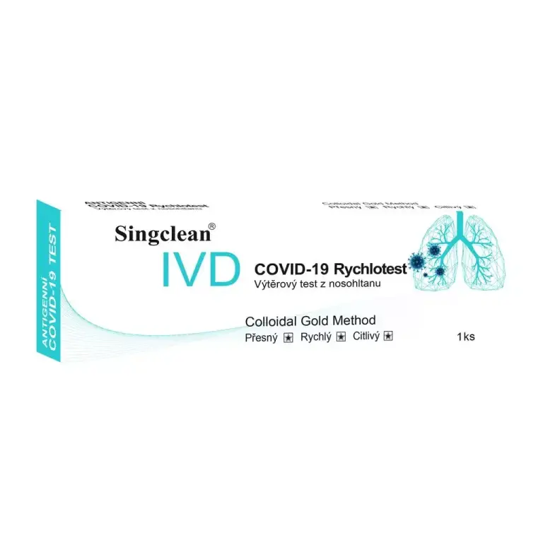Antigénový test SINGCLEAN IVD COVID19 1 ks MEDIKAMENT.sk