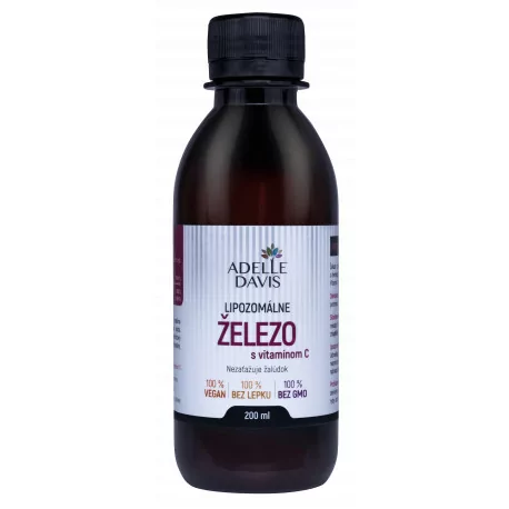 ADELLE DAVIS Lipozomálne železo 200 ml