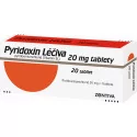 Pyridoxin Léčiva 20 mg tablety 20 ks