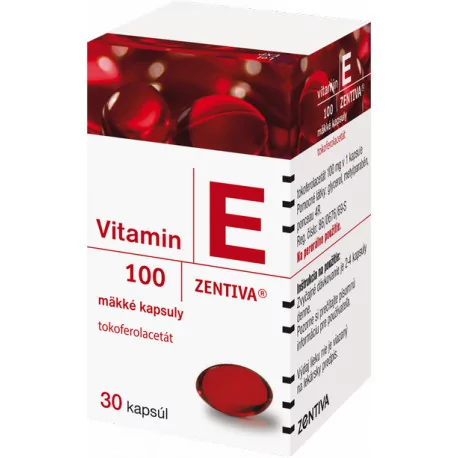 VITAMIN E 100 ZENTIVA 100 mg kapsuly 30 ks