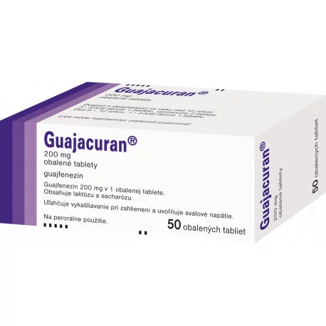 GUAJACURAN 200 mg tablety 50 ks