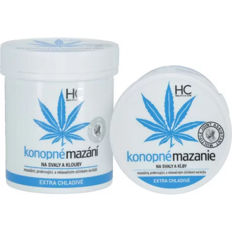 Konopné mazanie extra chladivé 250 ml