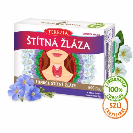 TEREZIA ŠTÍTNA ŽĽAZA kapsuly 60 ks