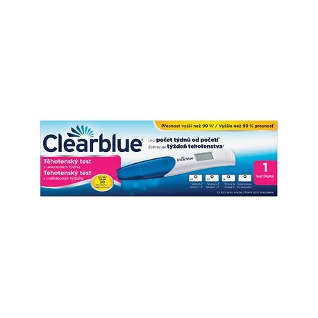 Tehotenský test Clearblue DIGITAL s indikátorom týždňa 1 ks