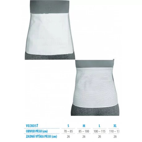 PROTETIKA PÁS Brušný veľ.L obvod 100-115 cm