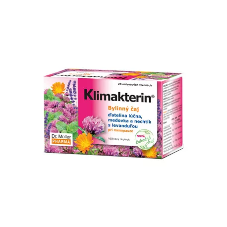 Dr. Müller Klimakterin bylinný čaj 20 x 1,5 g 
