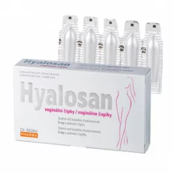 Dr. Müller HYALOSAN vaginálne čapíky s kyselinou hyalurónovou 10 ks