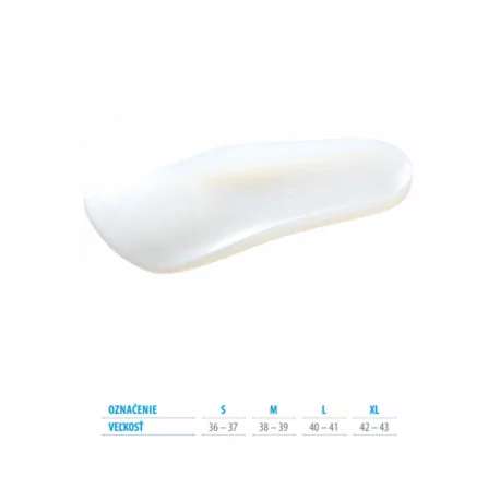PROTETIKA Silikónové ortopedické vložky veľ.M 38-39 1 pár