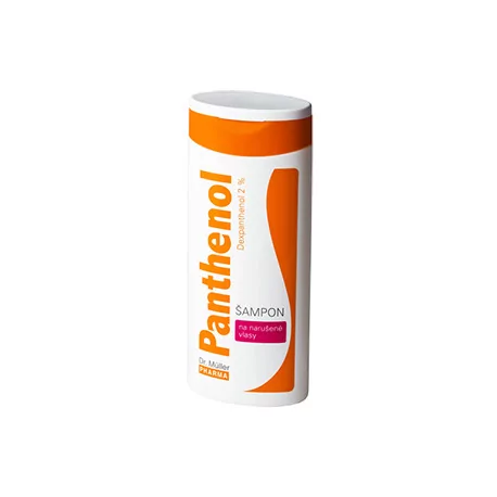 Dr. Müller PANTHENOL 2% ŠAMPÓN na narušené vlasy 250 ml