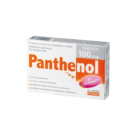 Dr. Müller PANTHENOL 100 mg tablety 24 ks
