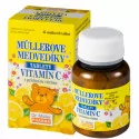 MÜLLEROVE medvedíky vitamín C tablety s príchuťou citrónu 45 ks